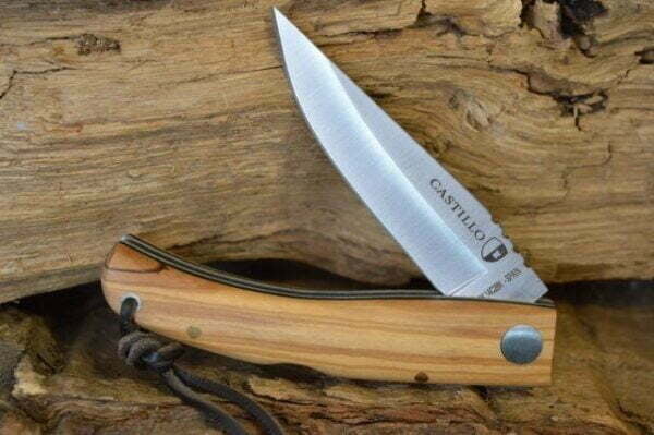 Castillo Navaja Olive Wood C1OLW B2 knives for sale